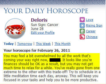 Horoscope - 26