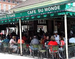 Outdoor cafe from Her Bodyguard